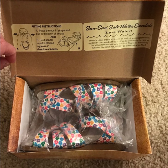 Sun-sun Salt Water Toddler Sandals size 6 - Picture 1 of 3